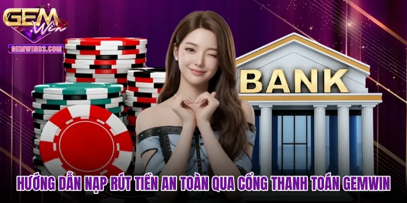 Hướng Dẫn nạp rút tiền an toàn qua cổng thanh toán Gemwin